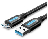 Кабель USB 3.0 A (M) - USB micro B (M), 0,5m, Vention COPBD