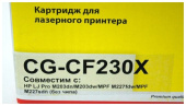 Картридж (CF230X) HP LJ M203/MFP M227 30X, черный, NV-print
