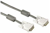 Кабель HAMA H-200713, DVI-D Dual Link (m) (прямой) - DisplayPort (m) (прямой), 1.5м
